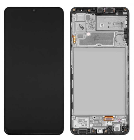 AFFICHEUR SAMSUNG A22+FRAME 4G INCELL BLACK