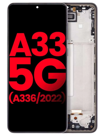 AFFICHEUR SAMSUNG A33+FRAME INCELL