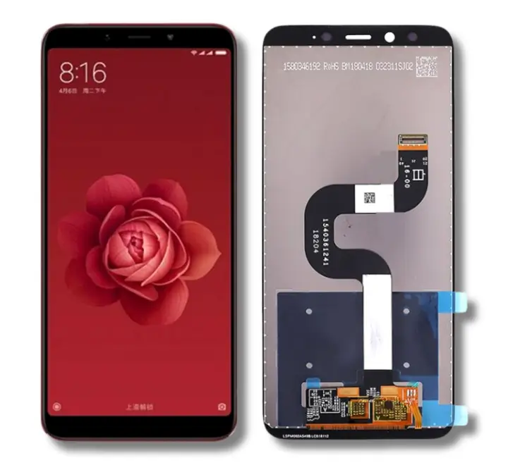AFFICHEUR XIAOMI MI A2 BLACK ORIGINAL