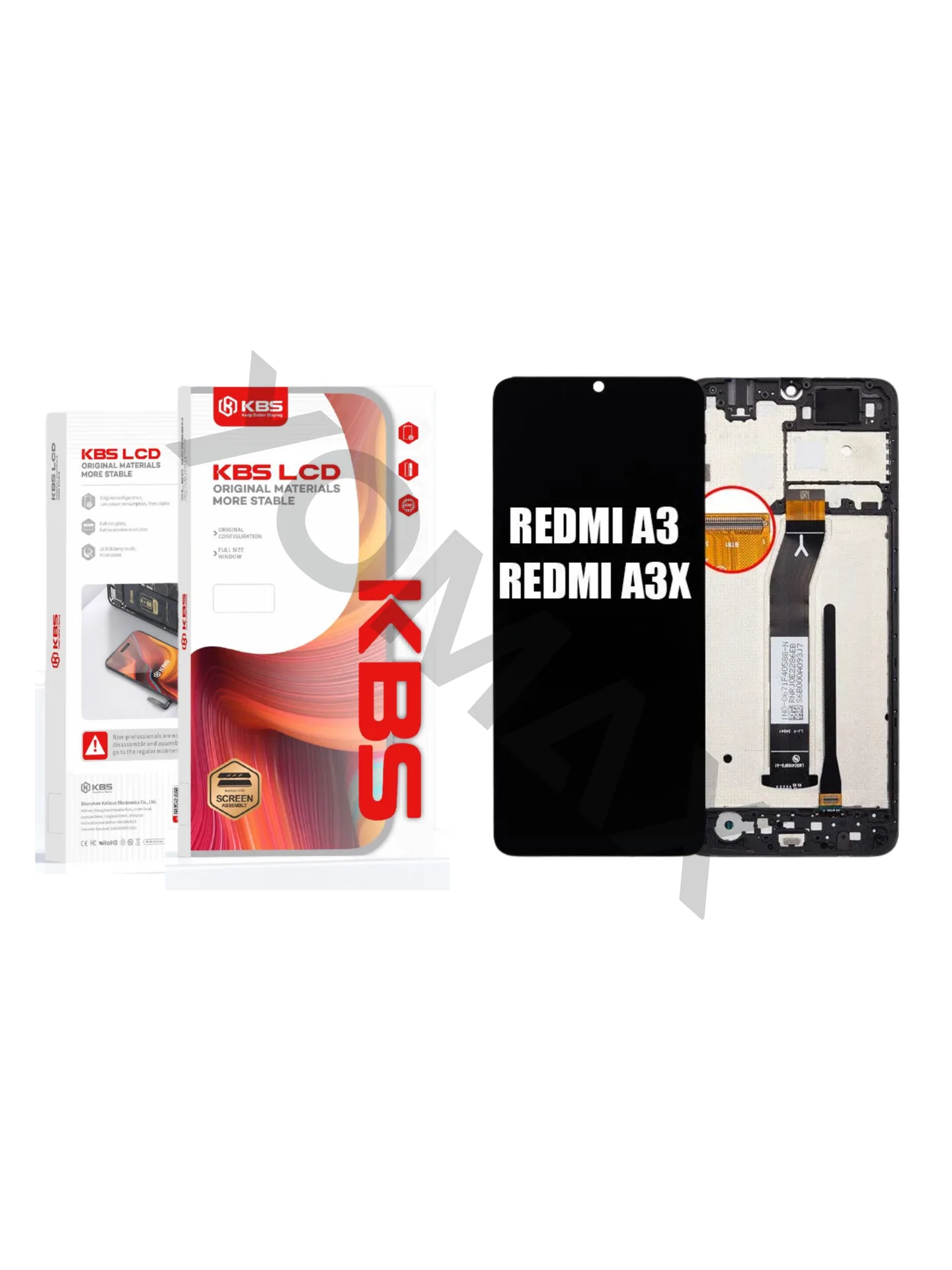 AFFICHEUR KBS XIAOMI REDMI A3 HD+