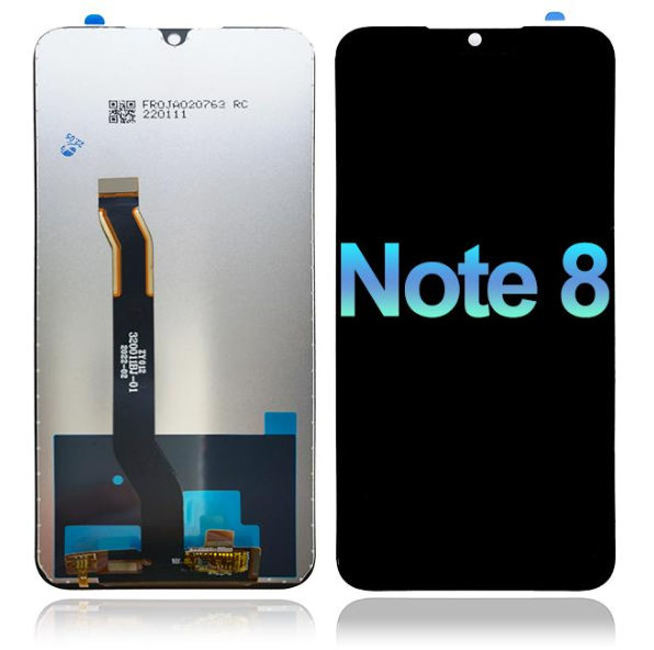 AFFICHEUR XIAOMI REDMI NOTE 8 BLACK WT