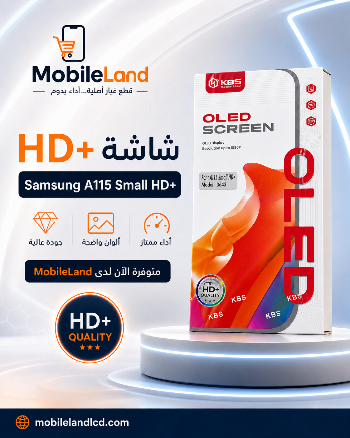 AFFICHEUR KBS SAMSUNG A115 SMALL HD+