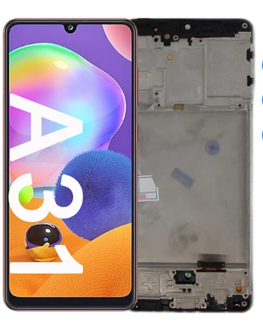 AFFICHEUR SAMSUNG A31+FRAME INCELL BIG