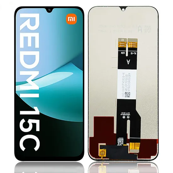 AFFICHEUR XIAOMI REDMI 15C BLACK ORIGINAL