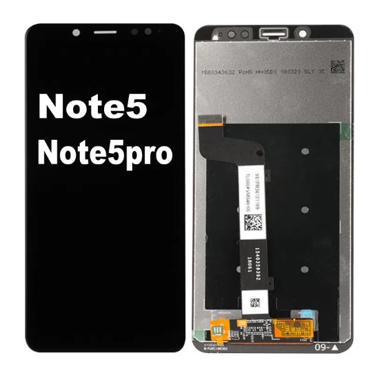 AFFICHEUR XIAOMI REDMI NOTE 5 BLACK WT