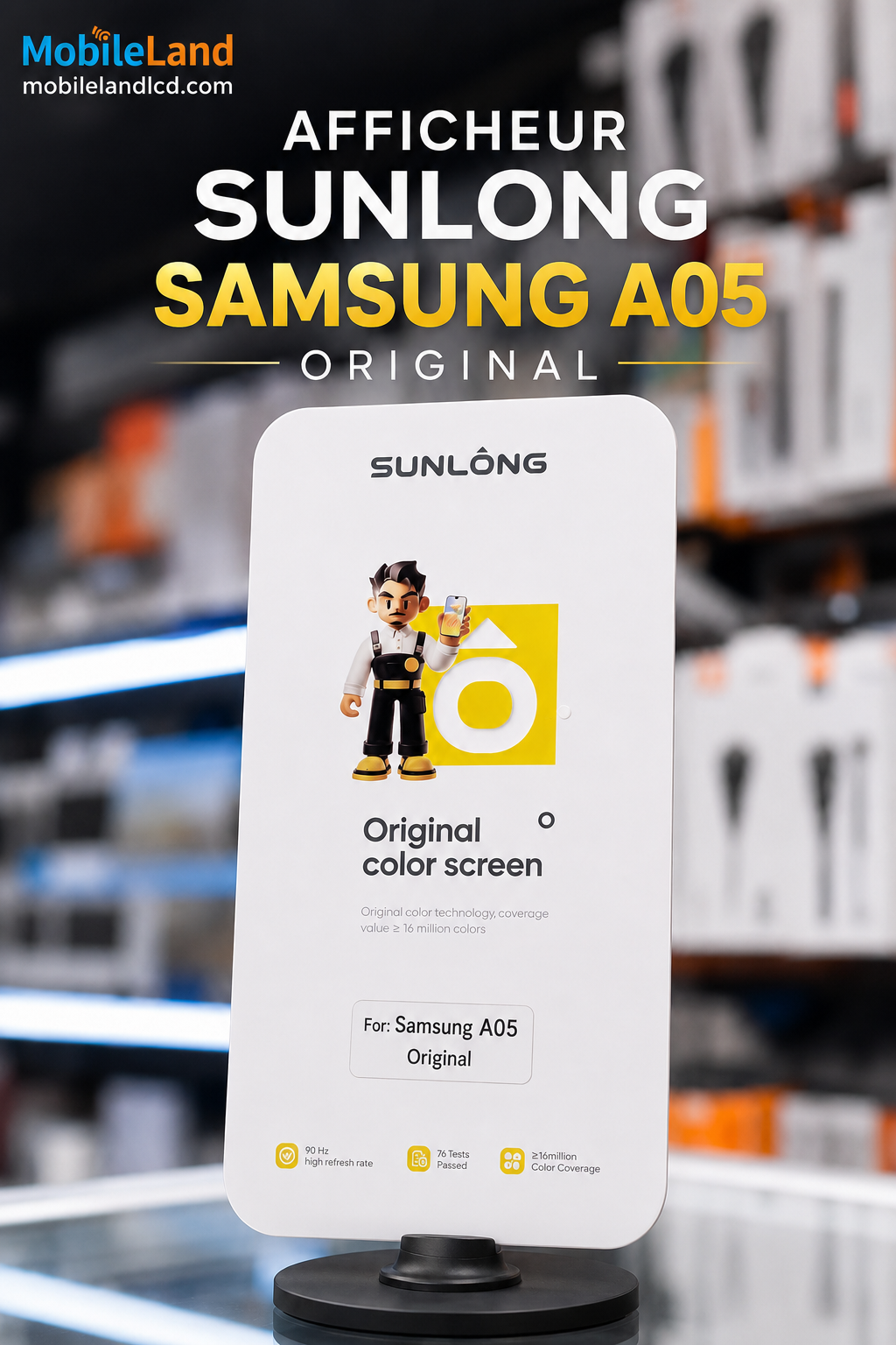 AFFICHEUR SUNLONG SAMSUNG A05 ORIGINAL