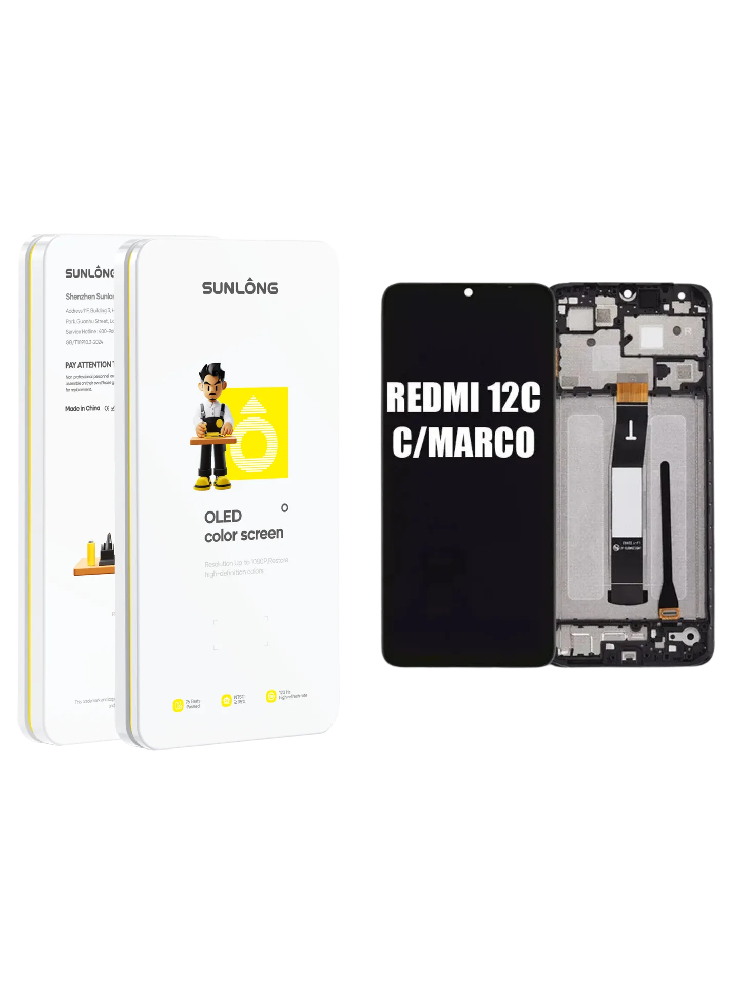 AFFICHEUR SUNLONG XIAOMI REDMI 12C ORIGINAL