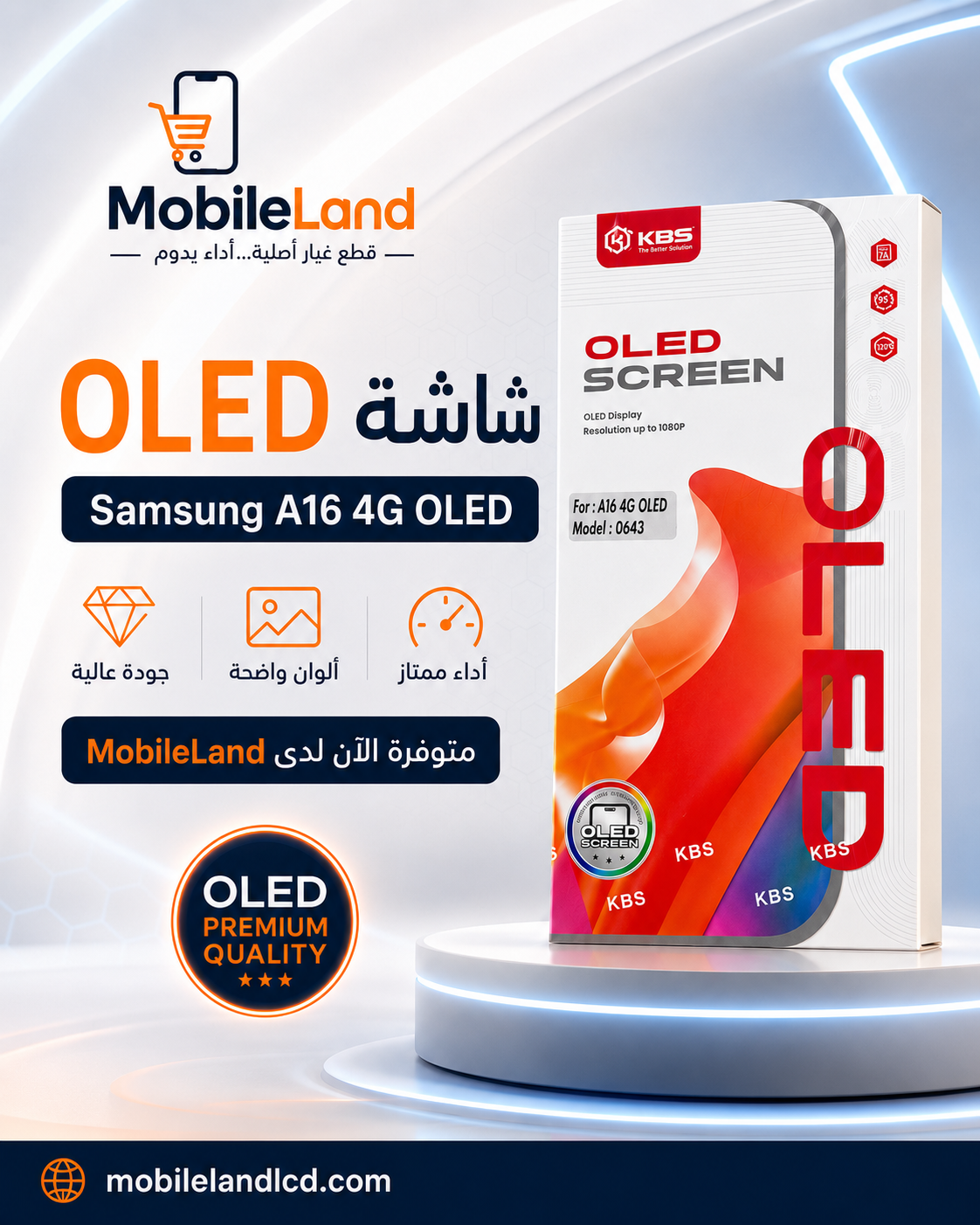 AFFICHEUR KBS SAMSUNG A16 4G OLED WF