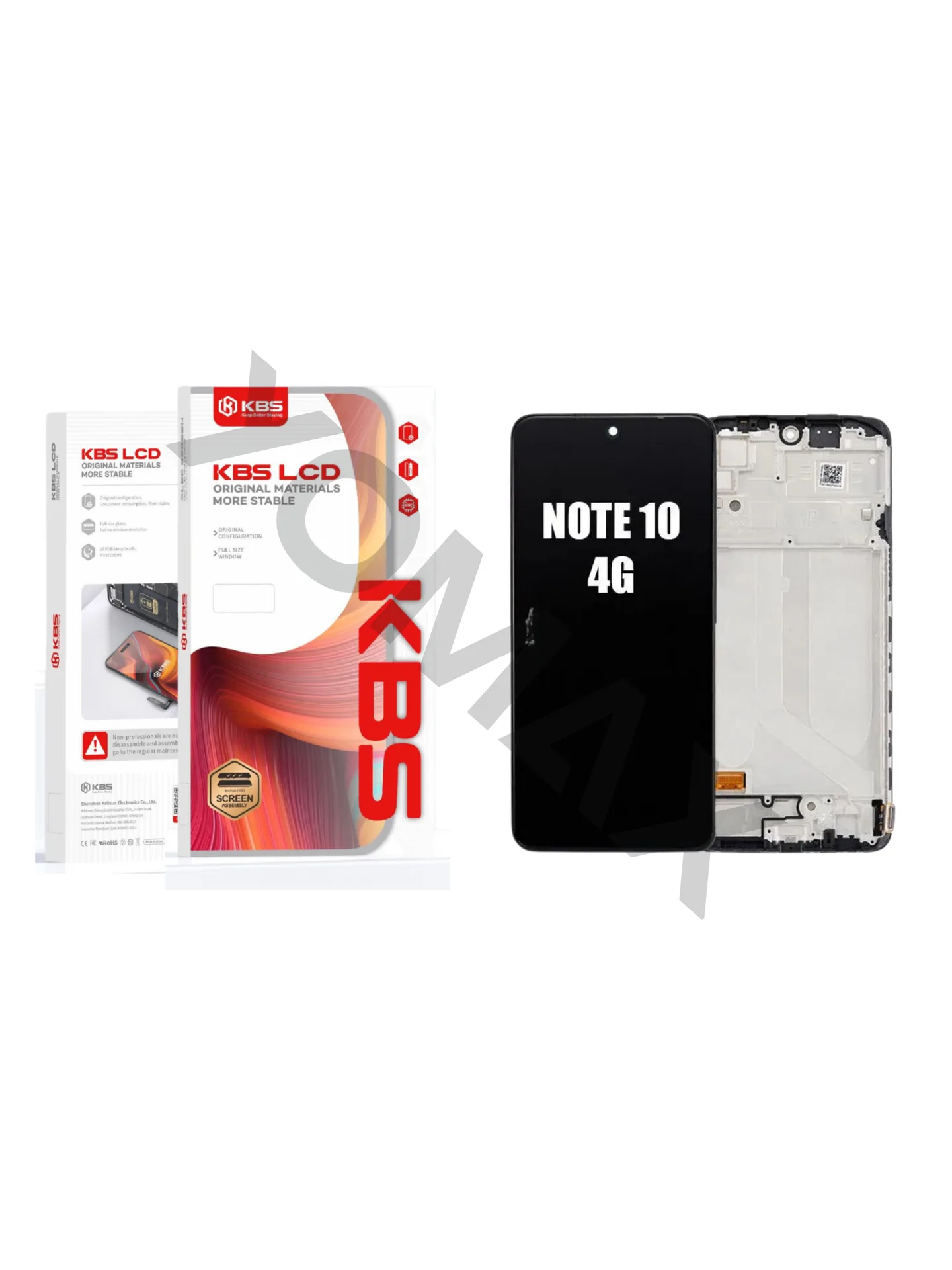 AFFICHEUR KBS XIAOMI REDMI NOTE 10 PRO 4G OLED