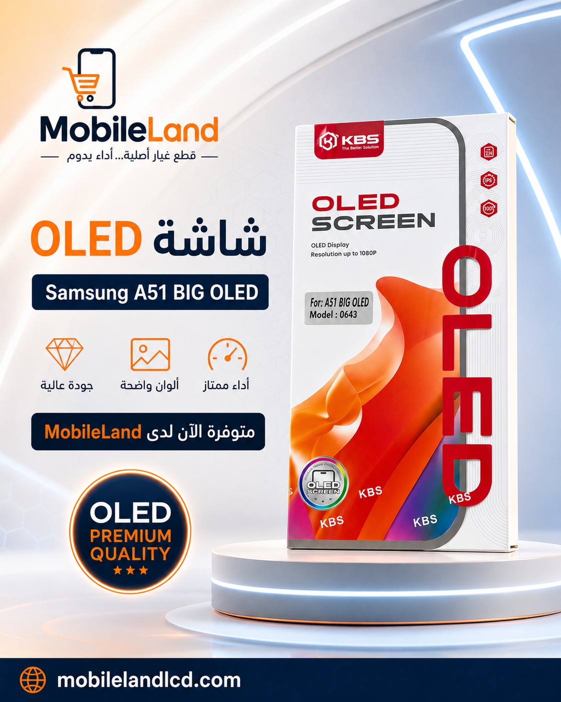 AFFICHEUR KBS SAMSUNG A51 BIG OLED WF